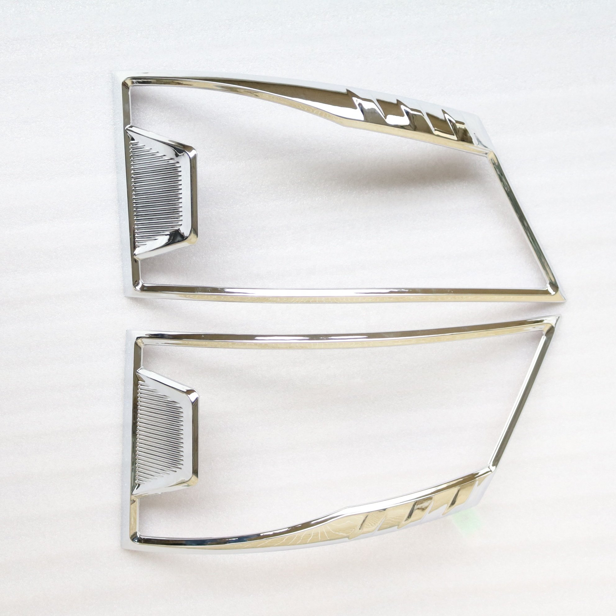 ABS Plastic Chrome Head Light Cover Front Lamp Cover Trim Accessories for NV350 2017-2023